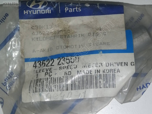 43622 23550 HYUNDAI ACCENT KM SAYACI HIZ SENSÖRÜ