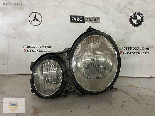 E SERİSİ W210 XENON SOL FAR ORJİNAL