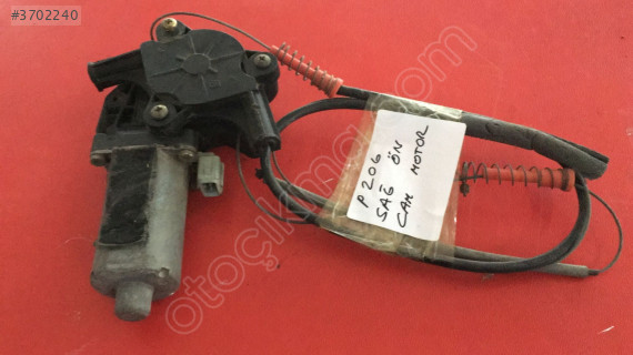 PEUGEOT P 206 SAĞ ARKA CAM MOTORU ORJ ÇIKMA