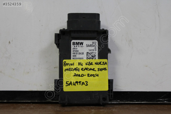 BMW X4 KÖR NOKTA MESAFE RADAR SENSÖRÜ 2020/24 5A495A3