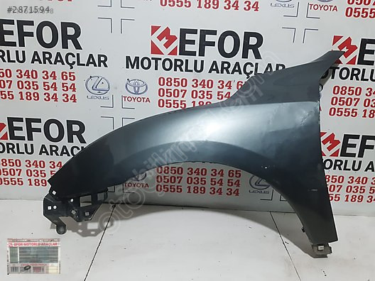 HONDA CİVİC FC5 ORJİNAL ÇIKMA SOL ÖN ÇAMURLUK 16-21