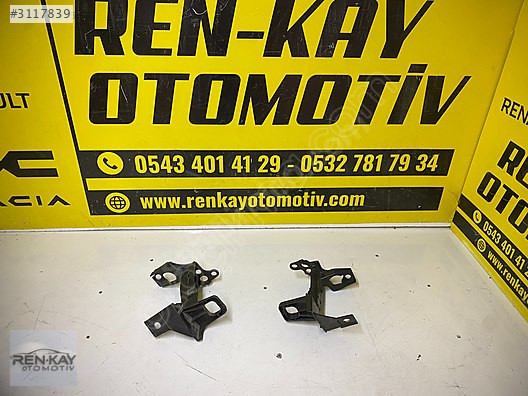 RENAULT CAPTUR 2 SAĞ SOL ÖN TAMPON BRAKETİ ORJ RENKAY OTO