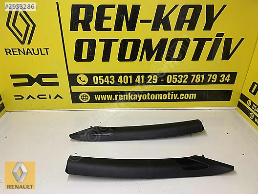 769111878R-769123660R RENAULT CLİO 5 İÇ DİREK BAKALİTİ SİYAH ORJ