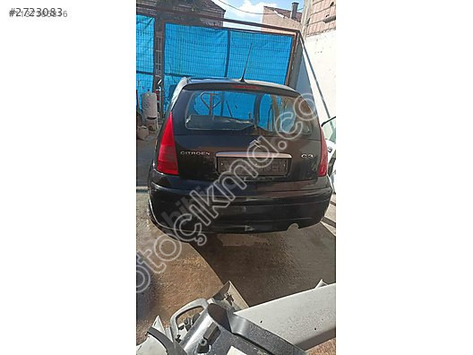 Citroen C3 arka dolu