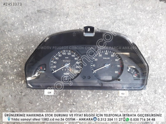 peugeot 106 1.4 benzinli çıkma kilometre saati