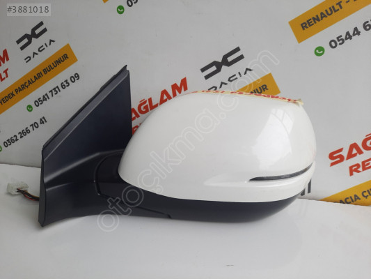 CR-V 2018-2020 Çıkma Beyaz Sol Ayna Z98050570 76250-T1G-G321