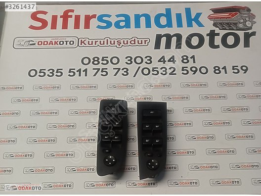 9180293 BMW 3 E93 Çıkma Cam Kontrol Düğmesi Orijinal Temiz