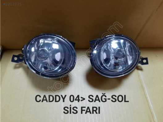 CADDY 2005-2010 SİS FARLARI SAĞ SOL MERCEKSİZ AMPULLÜ YENİ