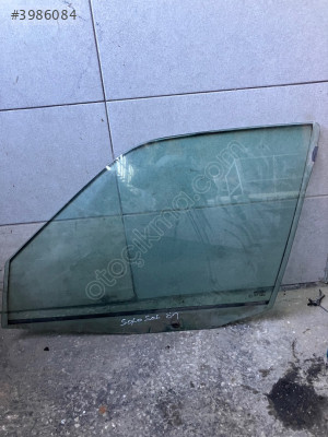 Citroen saxo 1.5 sol ön kapı camı