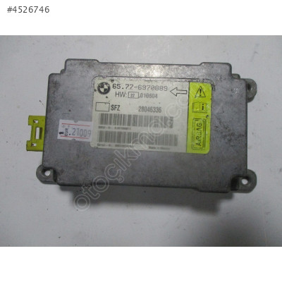BMW E65 Airbag Beyni 65.77-6970889