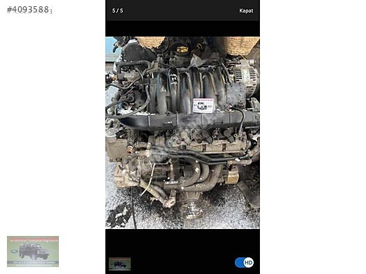 Freelander 2.5 V6 Komple Motor