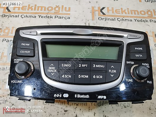 HYUNDAİ ACCENT BLUE TEYP RADYO CD ÇALAR CD1138CK03 150003668