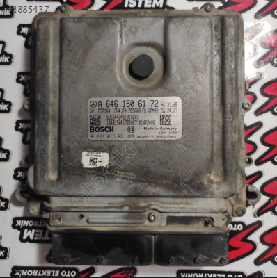 Mercedes Sprınter Motor Beyni 0281015051 A6461506172 CR4.20