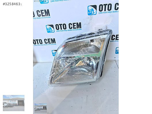 OTO CEMDEN ÇIKMA FORD CONNECT SOL YAN SANAYİ FAR