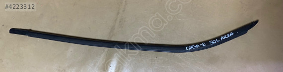 OPEL CORSA E SOL ARKA CAM KENAR ÇITASI ÇIKMA 13431189 CANCAN OPEL