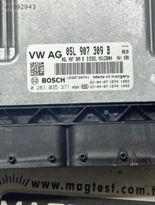 Skoda Karoq 2.0TDI 05L907309B 0281035371 MD1CS004 MOTOR BEYNİ