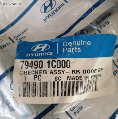 79490 1C000 HYUNDAI GETZ SAĞ ARKA KAPI GERGİSİ