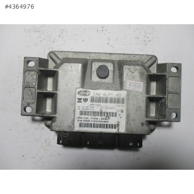 Peugeot 307 CC 2.0 Motor Beyni IAW6LP1.40 9650623180 9651626280