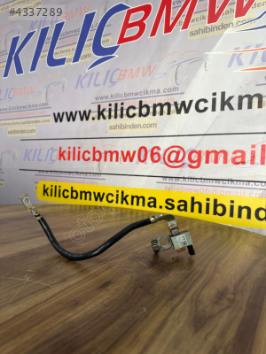 BMW X5 F15 X6 F16 AKÜ EKSİ KUTUP BAŞI ORJİNAL ÇIKMA 61216819309