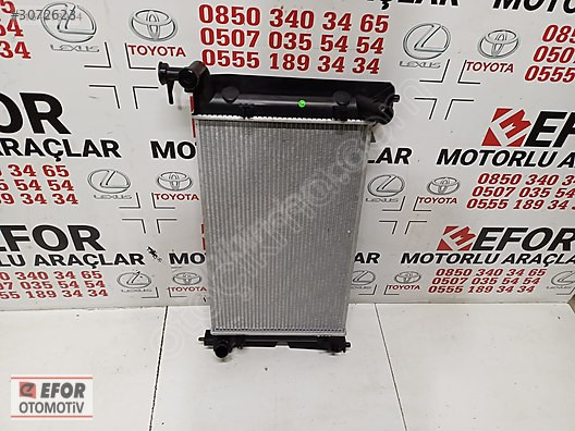 TOYOTA COROLLA SIFIR COROLLA SU RADYATÖR 02-07 OEMNO:16400-0D200