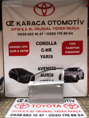 2019-2025 TOYOTA COROLLA ÇIKMKA ORJINAL SOL ÖN KAPI