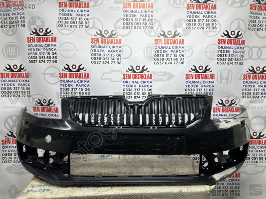 SKODA OCTAVİA PANJURLU ORJİNAL ÖN TAMPON