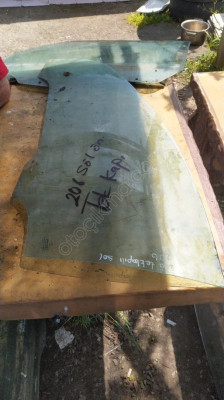 206 sol ön kapı camı tek kapı çıkma