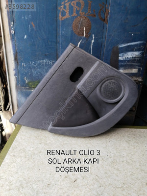 RENAULT CLİO 3 ORJİNAL SOL ARKA KAPI DÖŞEMESİ