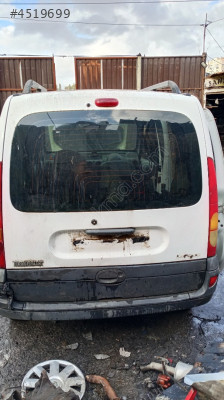 Renault Kangoo tek açılır bagaj kapağı