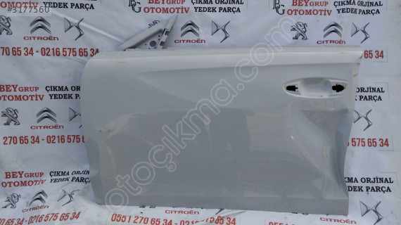 PEUGEOT 508 SOL ÖN KAPI ORİJİNAL ÇIKMA YEDEK PARÇA
