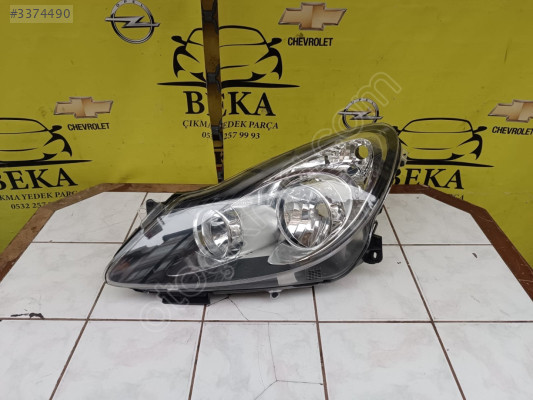 OPEL CORSA D SOL FAR MAKYAJSIZ SIFIR DEPO YEDEK PARÇA