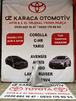 2019-2025 TOYOTA COROLLA ÇIKMA ORJİNAL SAĞ ÖN ÇAMURLUK