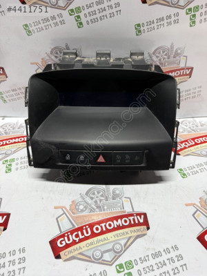 OPEL ASTRA J NAVİGASYON EKRAN DÖRTLÜ ORİJİNAL SÖKME