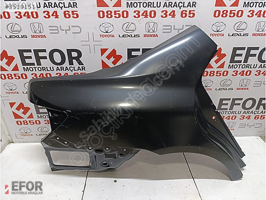 TOYOTA COROLLA SAĞ ARKA ÇAMURLUK SIFIR 2007-2012