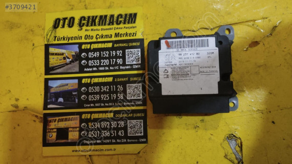 Citroen Berlingo 9823741280 Modeli İçin Çıkma Airbag Beyni