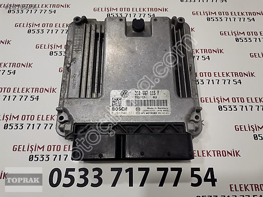 3C0907115F 0261S02111 MED9.1 PASSAT B6 MOTOR BEYİNİ