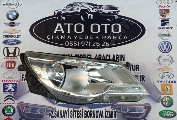 VOLKSWAGEN TIGUAN ORJİNAL CIKMA SAĞ FAR