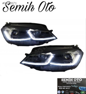 VOLKSWAGEN GOLF MK7 ÇIKMA SAĞ SOL FAR