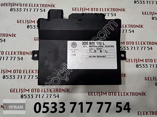 3D0909135L VW TOUAREG KEYLESS KONTROL ÜNİTESİ