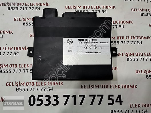 3D0909139 5WK48494 5WK48825 VW TOUAREG KEYLESS KONTROL ÜNİTE