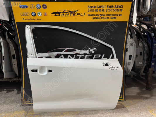 TOYOTA COROLLA SAĞ ÖN KAPI 2019-2024 ÇIKMA ORİJİNAL