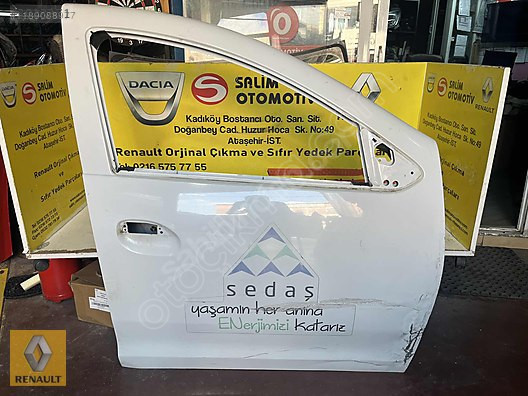 RENAULT SYMBOL ÇIKMA ORJİNAL SAĞ ÖN KAPI VE DİĞER PARÇALARI