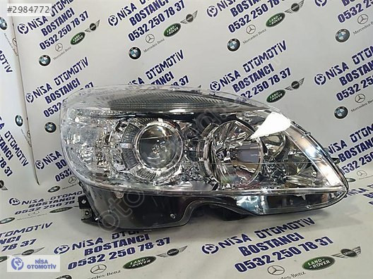 MERCEDES C SERİSİ W204 KASA FAR SAĞ MAKYAJSIZ XENON SIFIR