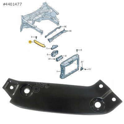 5C6805932 VW JETTA 10-18 FAR BAĞLANTI AYAĞI SAĞ