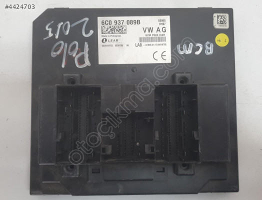 volkswagen polo 2015 1.4 bcm beyni/modülü (son fiyat)