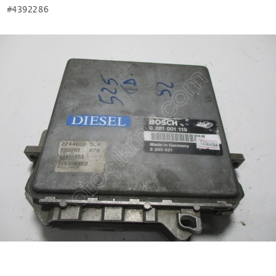 BMW E39 5.25 TD Motor Beyni 0281001119 2243421