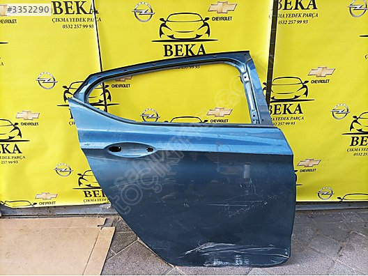 OPEL ASTRA K SAĞ ARKA KAPI NEPTÜN MAVİ ÇIKMA ORJİNAL YEDEK PARÇA