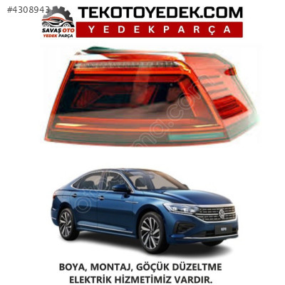 PASSAT ARKA DIŞ LEDLİ HINGHLINE STOP SAĞ SOL 2019 2020 2021 2022