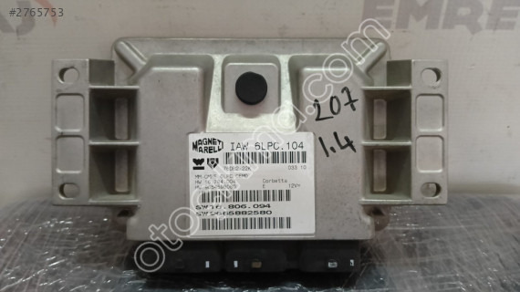 9665882580 - 9654596080  Peugeot 207 1.4 Motor Beyni