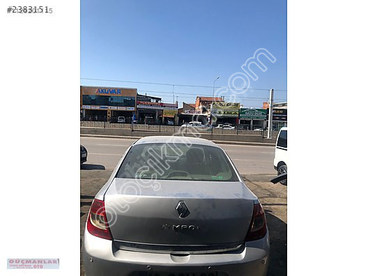 2010 RENAULT SYMBOL ÇIKMA ORJİNAL BAGAJ KAPAĞI HATASIZ
